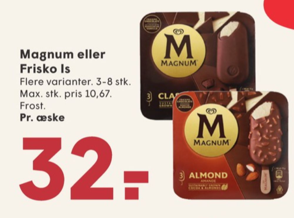 Frisko Magnum, Almond ispinde