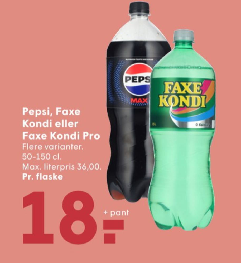 Faxe Kondi 0 Kalorier, Sportssodavand