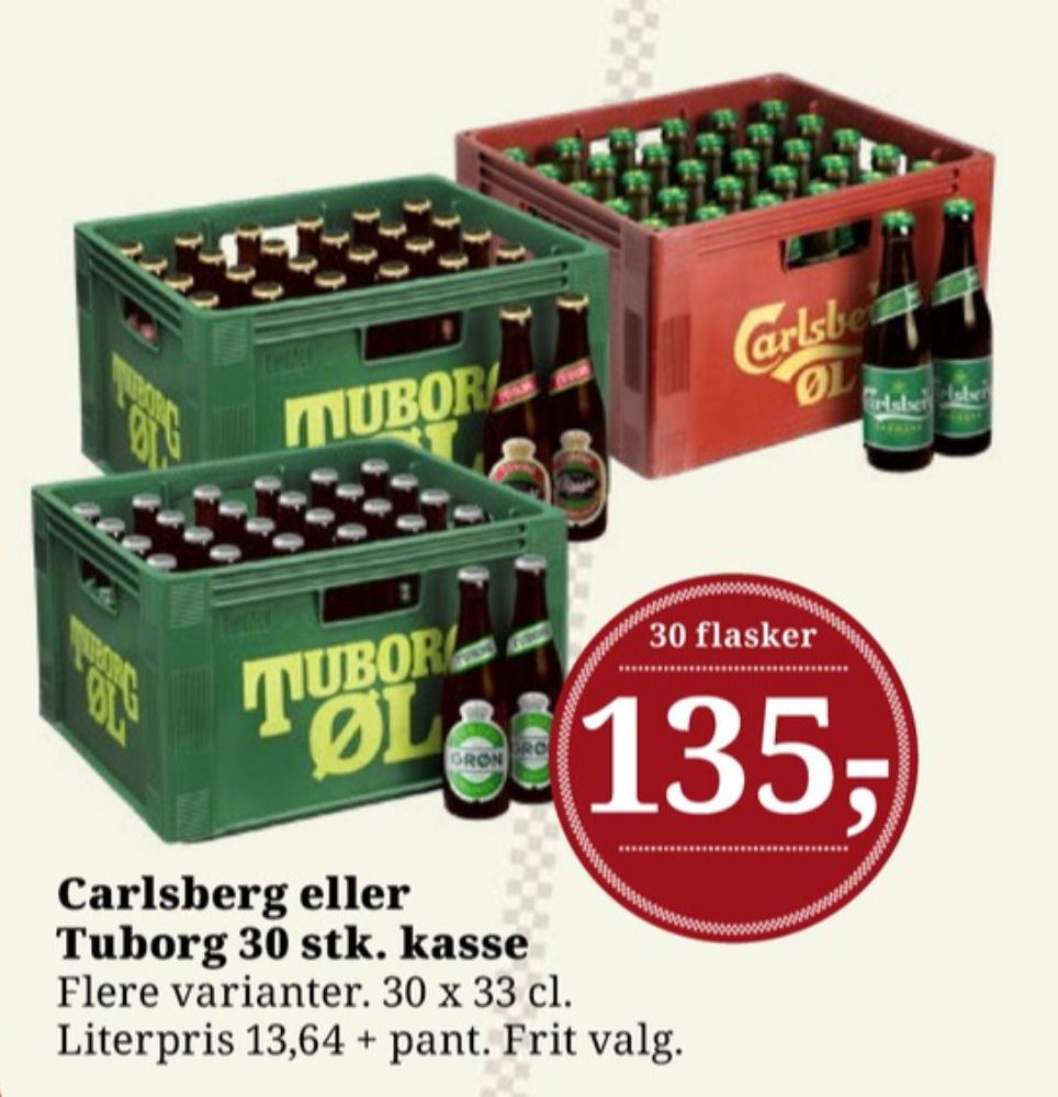 Tuborg Classic, Øl