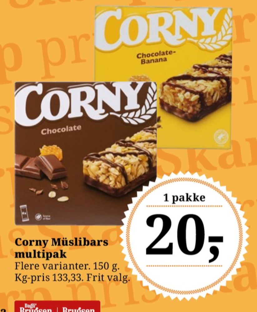 Corny, Myslibar