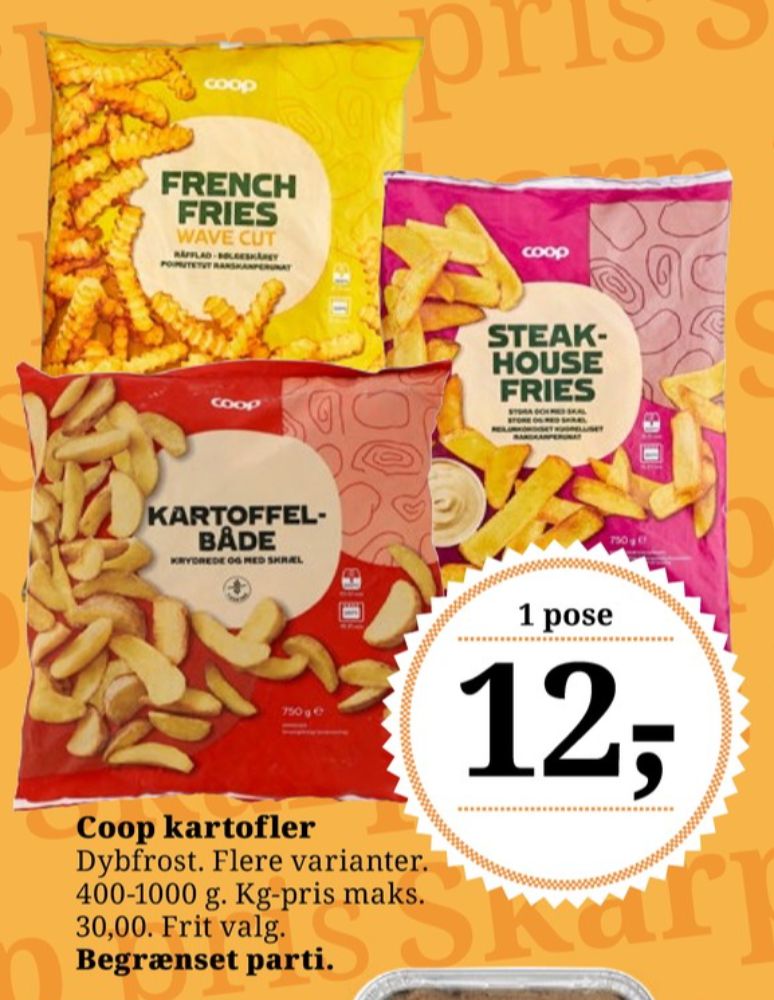 Coop, French Fries Wave Cut