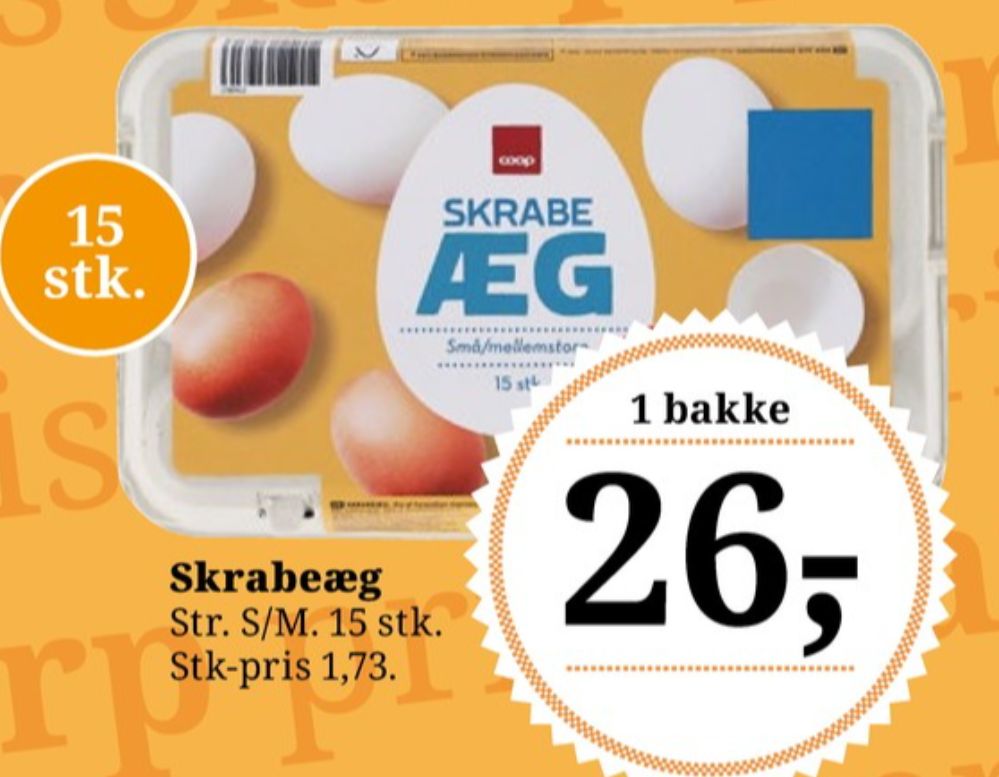 Coop, Skrabeæg S/M