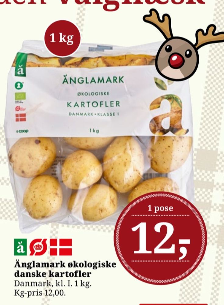 Änglamark, Kartofler