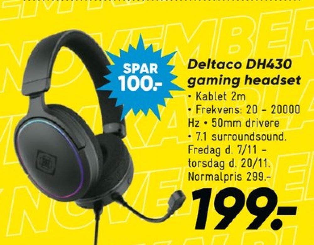 Deltaco, Headset