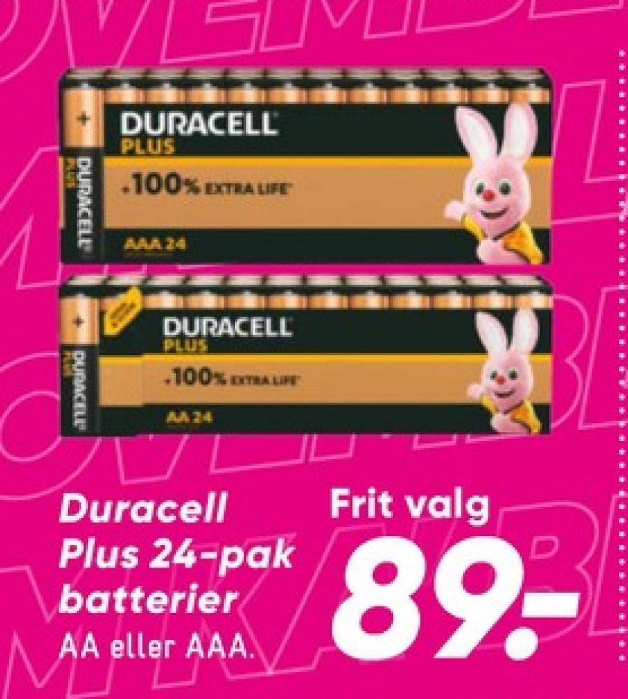 Duracell, Batterier