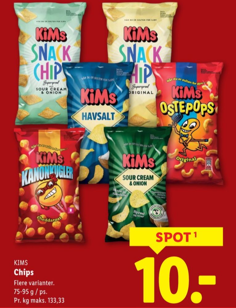 Kims, Havsalt Chips