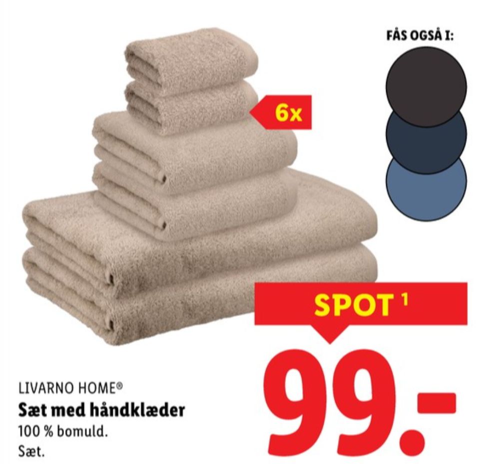 Livarno, Håndklæde