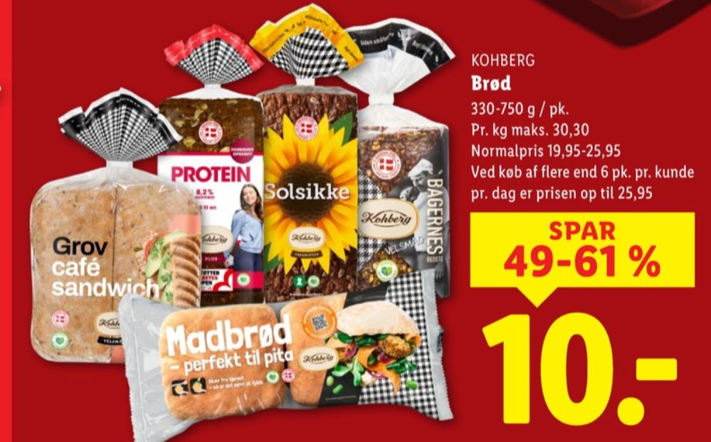 Kohberg, Solsikkerugbrød