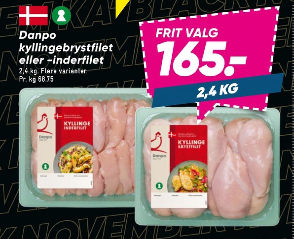 Rose, Kyllingebrystfilet