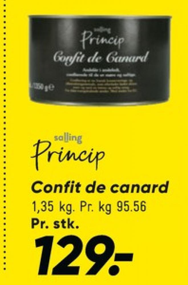 Salling Princip, Confiterede Andelår