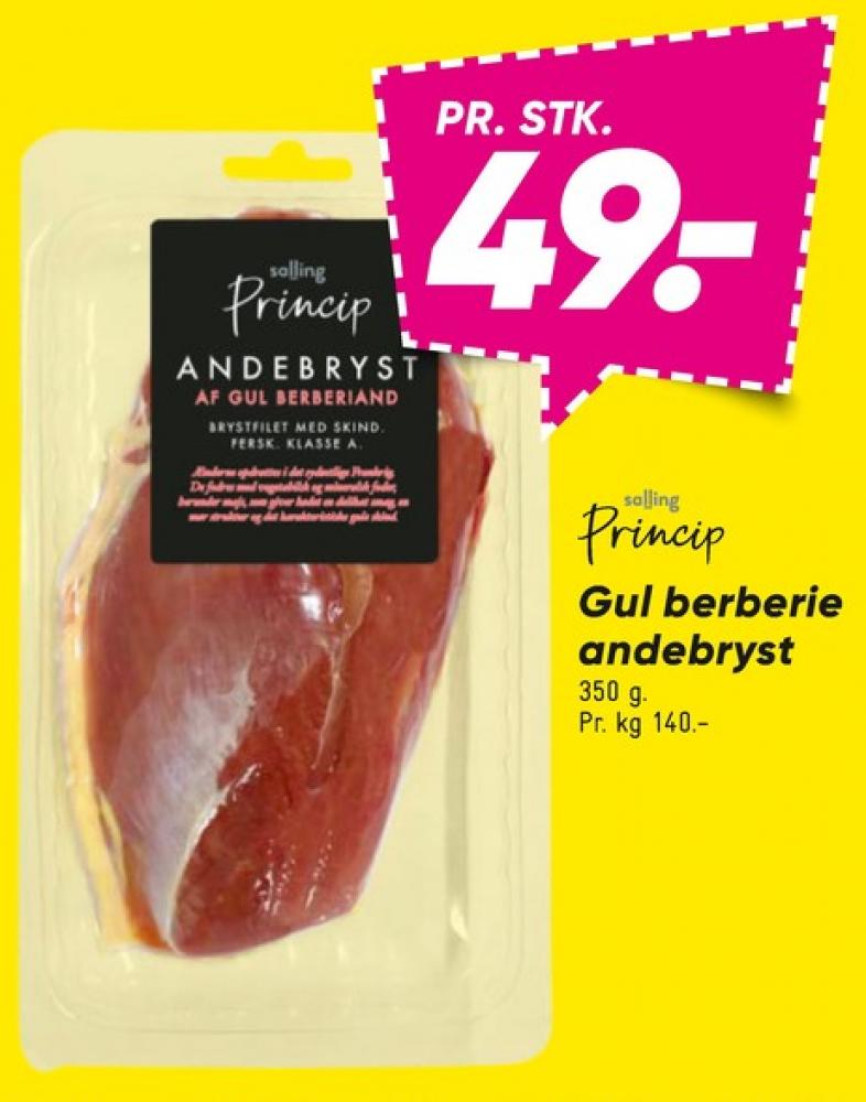 Salling Princip, Andebryst