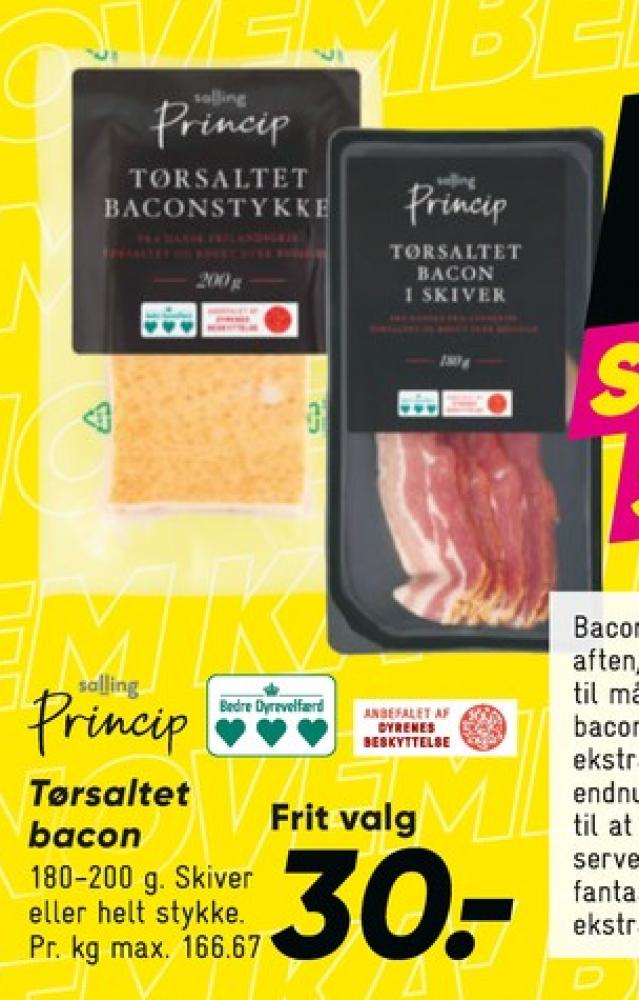 Salling Princip, Bacon