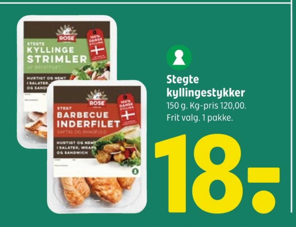 Rose, Kyllingeinderfilet