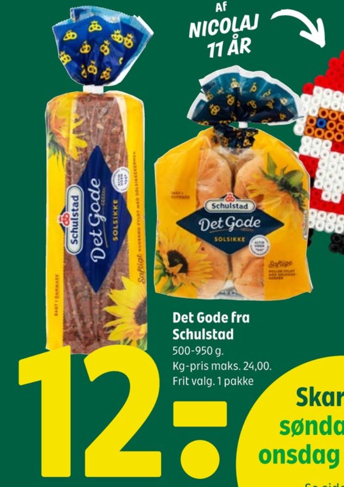 Schulstad Det Gode, Solsikkerugbrød