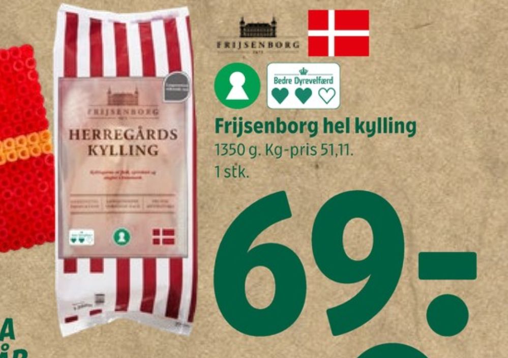 Frijsenborg, Kylling