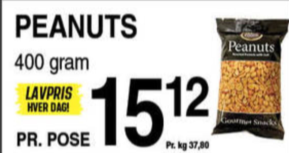 Snack Foods, Peanuts