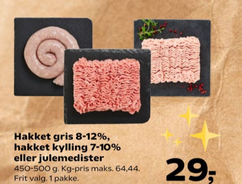 Hakket kylling 7-10%