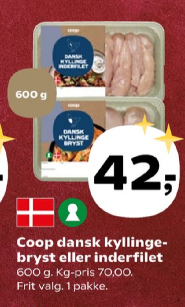 Coop, Kyllingebrystfilet