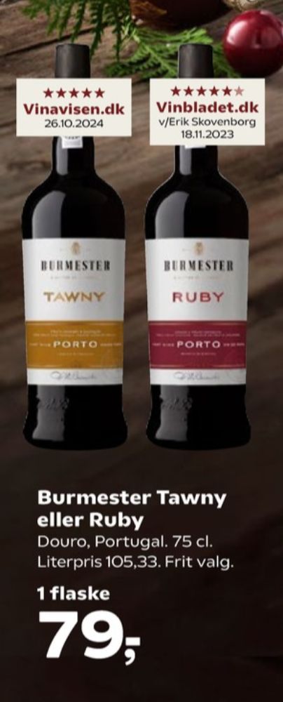 Burmester  Ruby, Portvin
