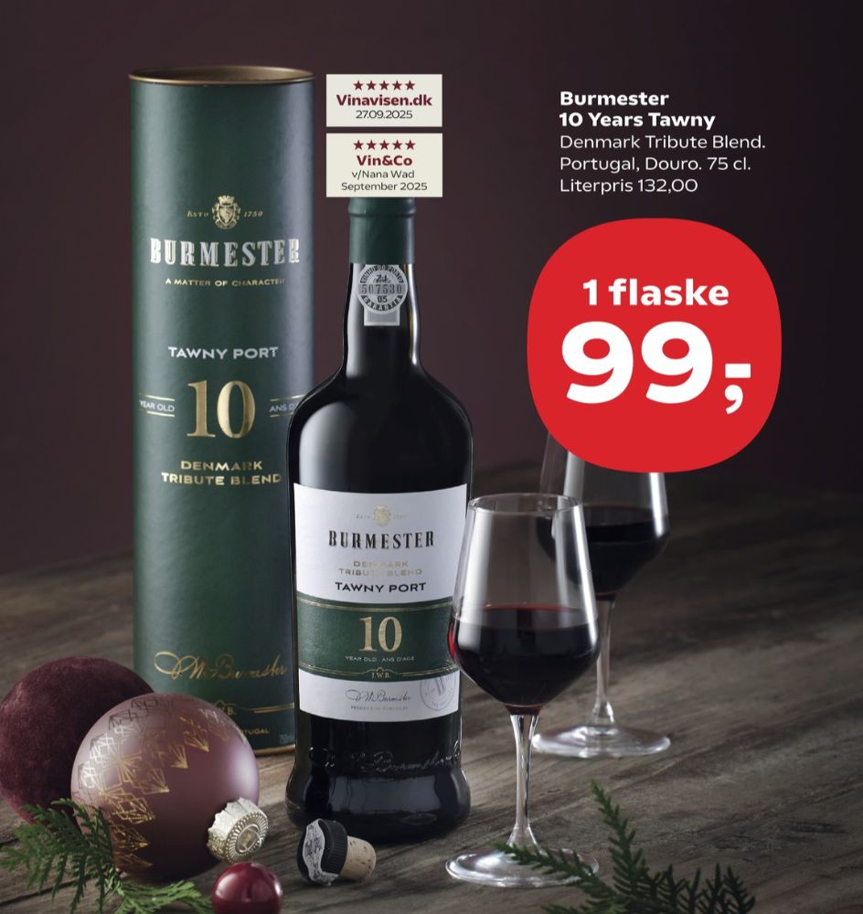 Burmester  10 YO Tawny, Portvin