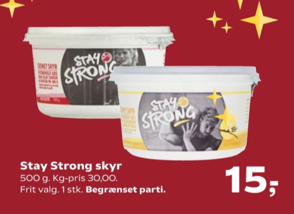 Stay Strong, Vanilje Skyr 