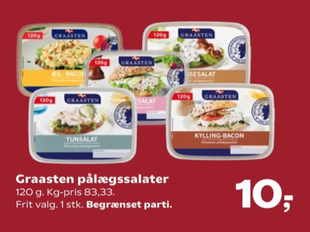 Graasten, Kylling & Baconsalat