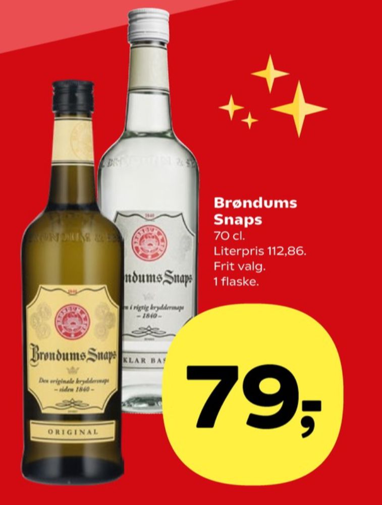 Brøndums  Original, Snaps