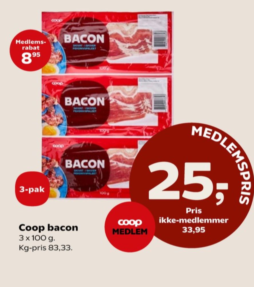 Coop, Baconskiver