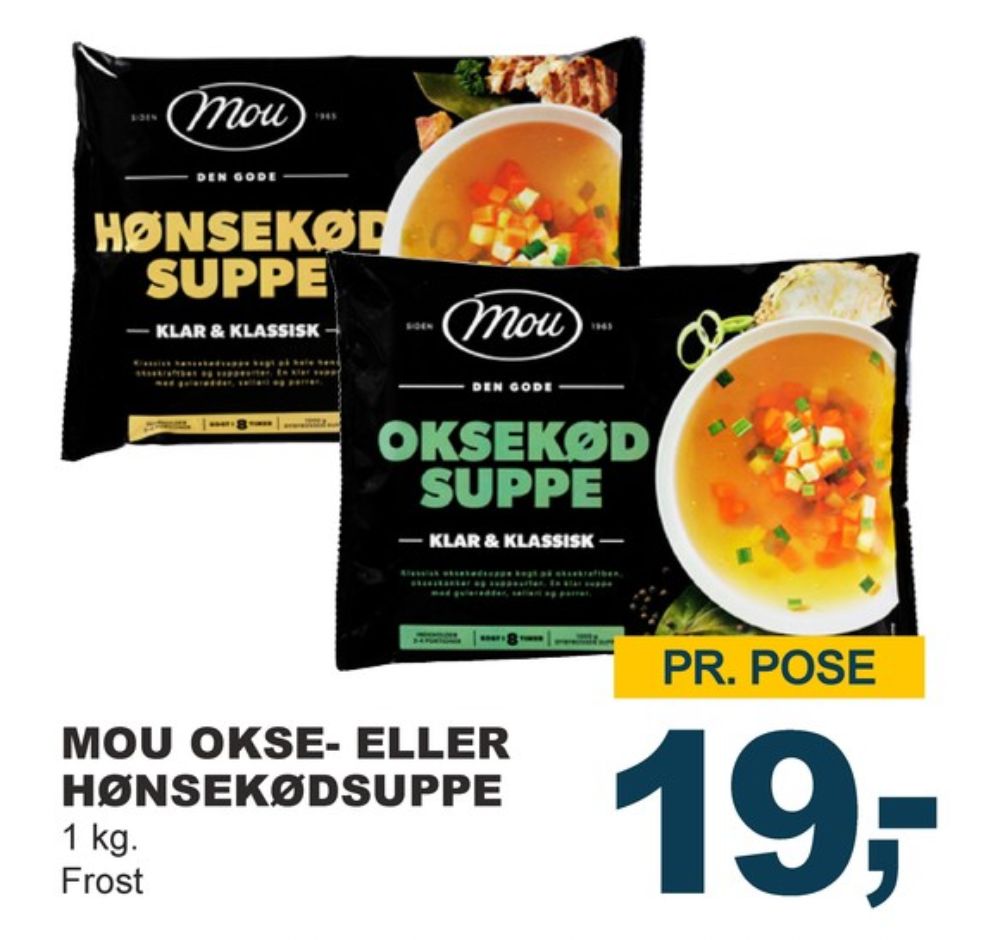 Mou Klar & Klassisk, Hønsekødssuppe