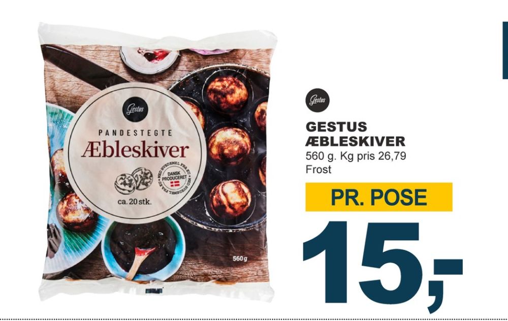 Gestus, Æbleskiver