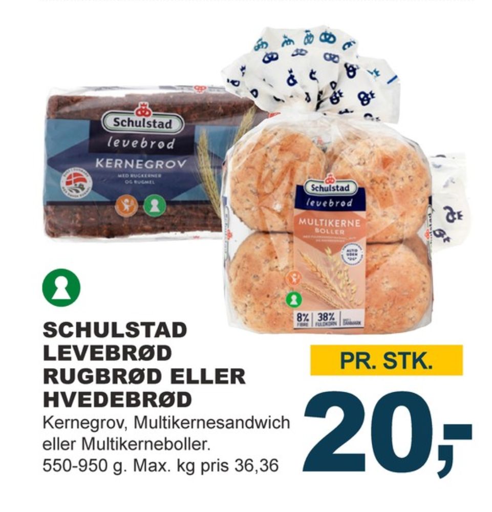 Schulstad Levebrød, Kernegrov Rugbrød