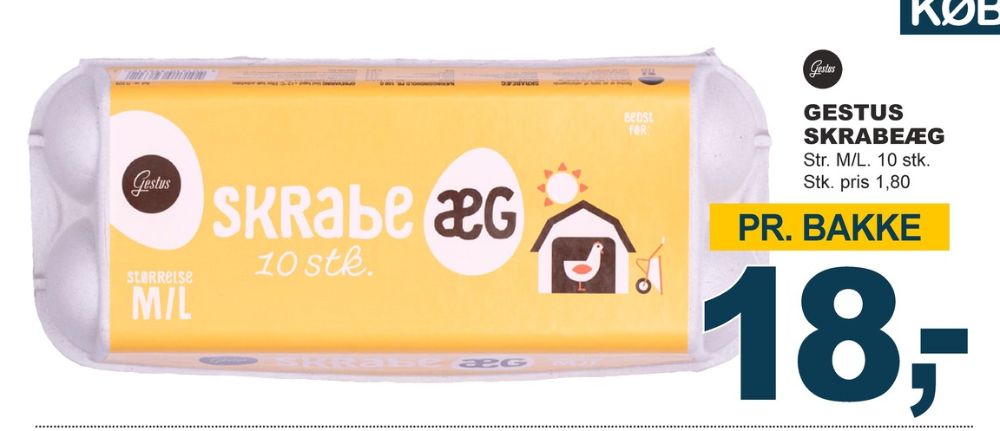 Gestus, Skrabeæg M/L