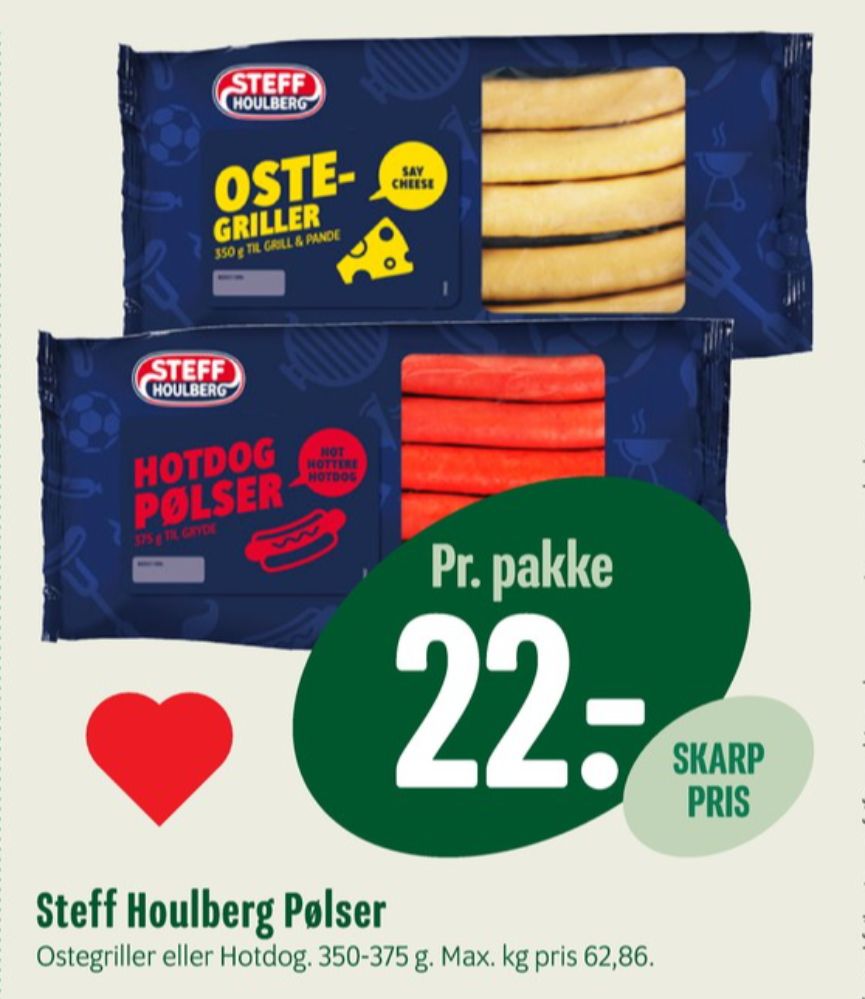 Steff Houlberg, Hotdogpølser