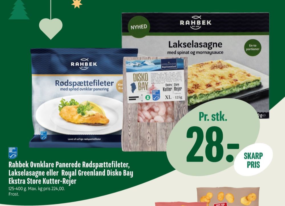 Royal Greenland, Rejer