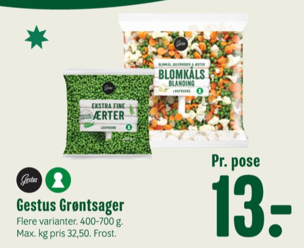 Gestus, Blomkålsblanding