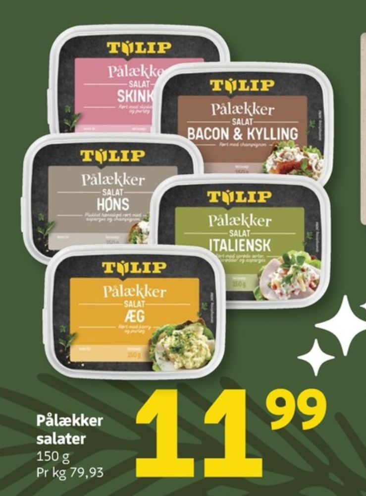Pålækker, Bacon & Kylling salat