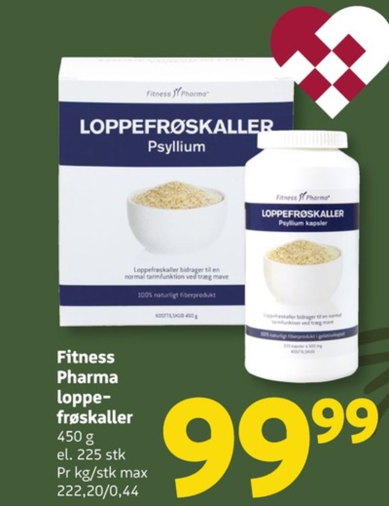 Fitness Pharma, Loppefrøskaller