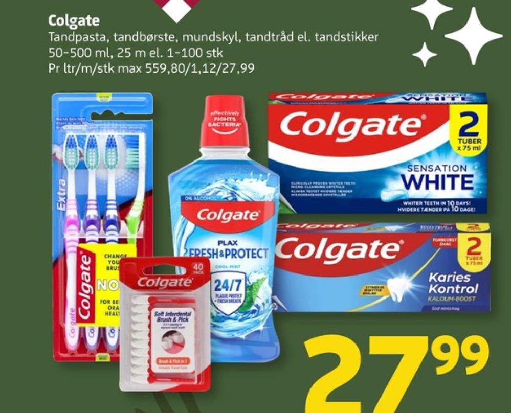 Colgate, Tandstikker
