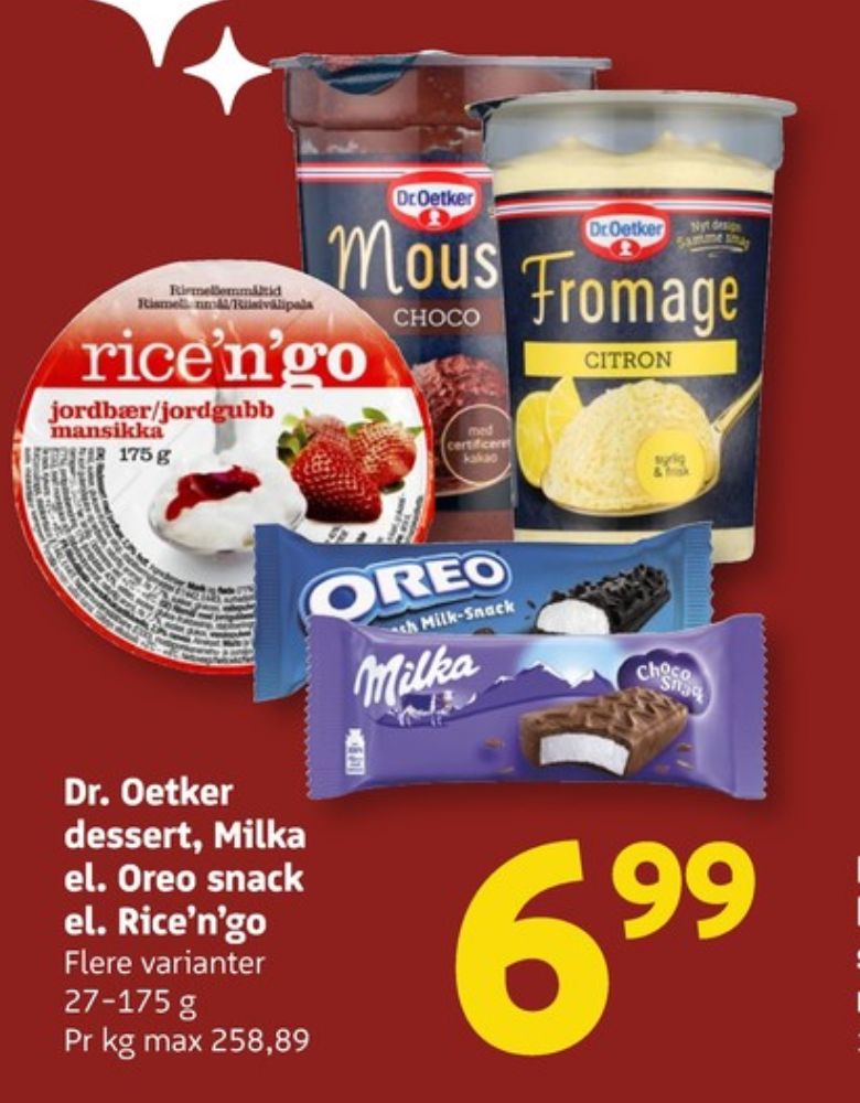 Dr Oetker, Chokolademousse