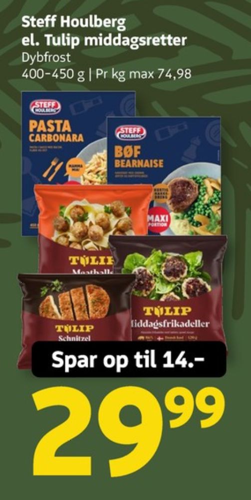 Tulip, Meatballs Spicy