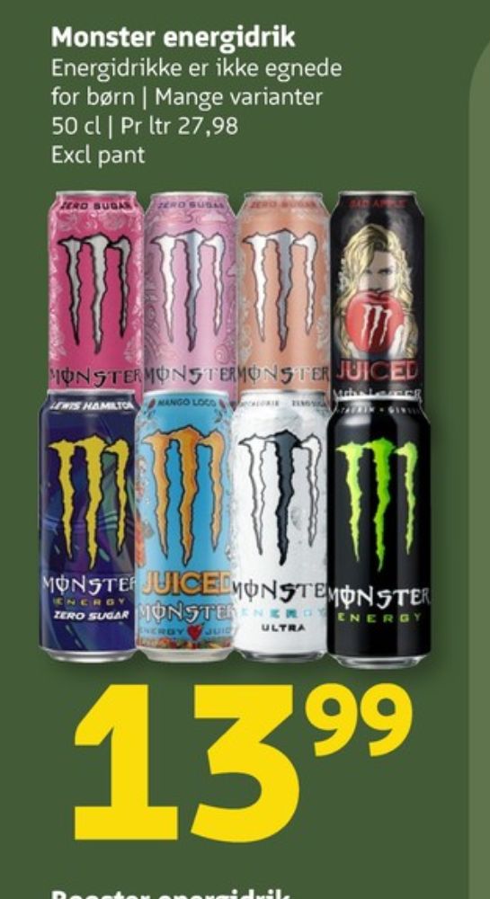Monster Ultra Peachy Keen, Energidrik