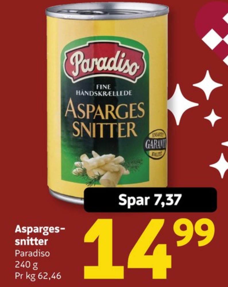 Paradiso, Asparges