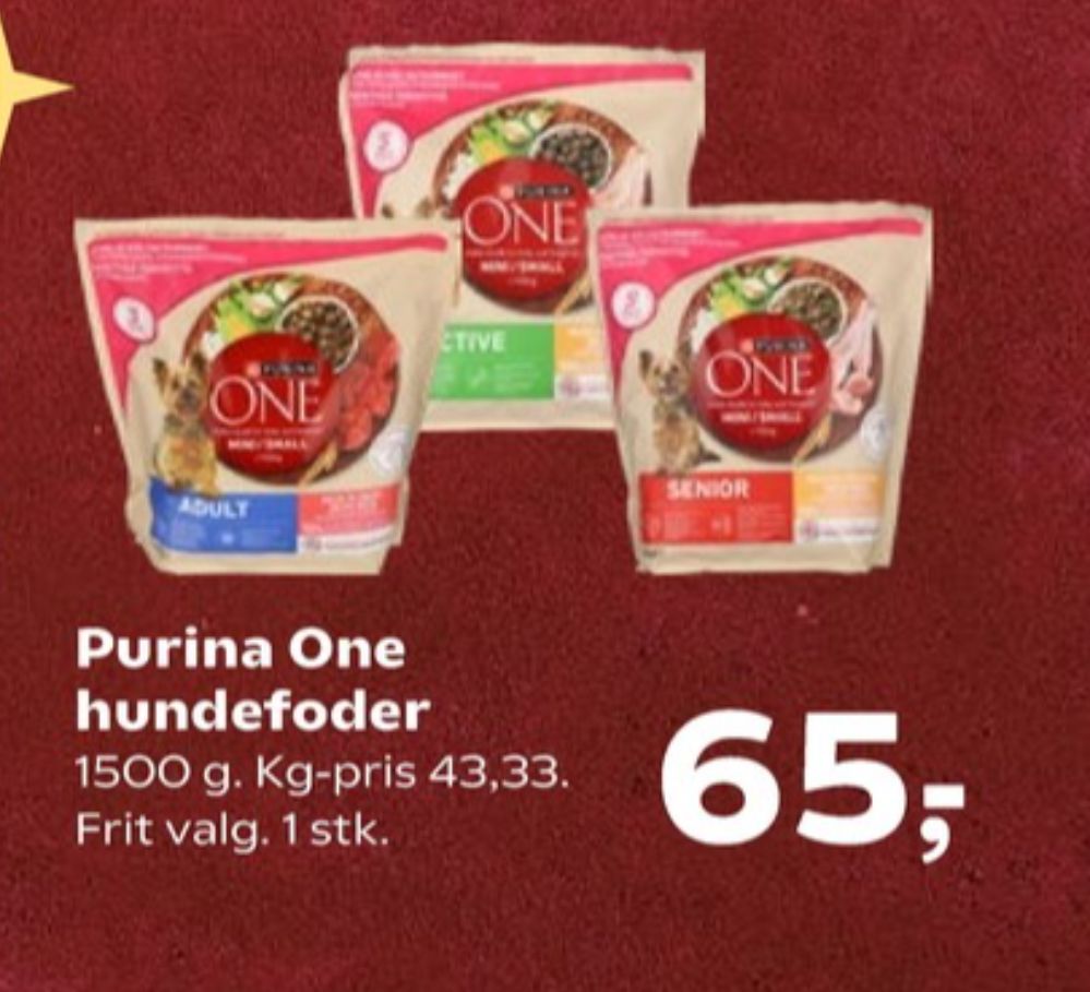 Purina One, Hundefoder