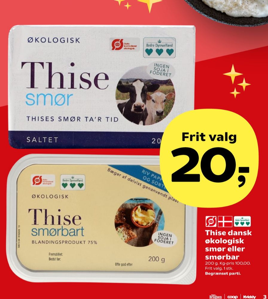 Thise, Smørbar