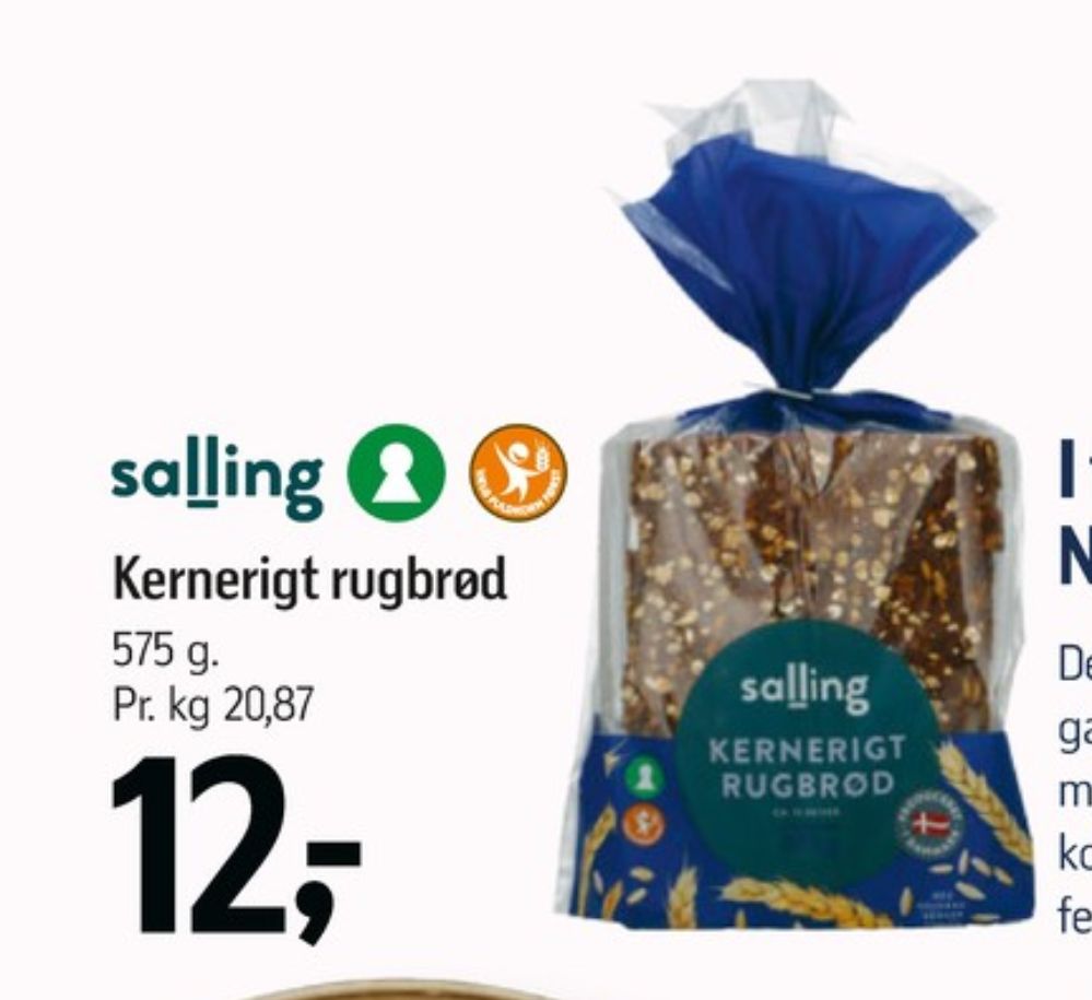 Salling, Kernerigt Rugbrød