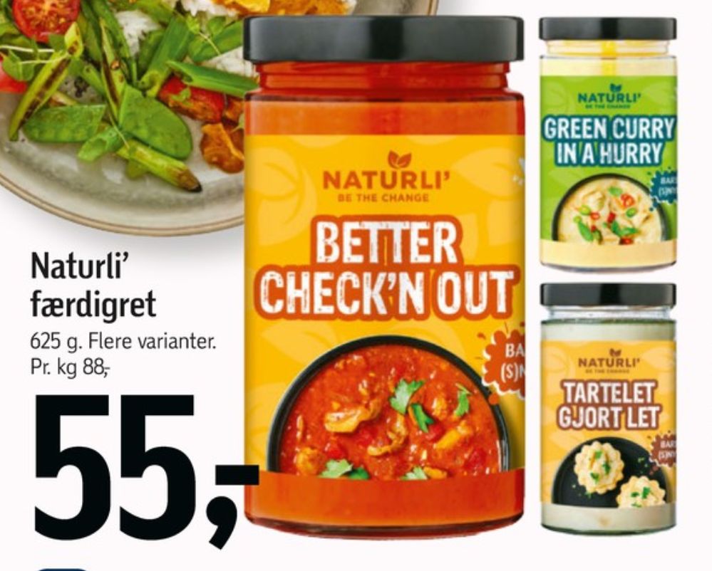 Naturli', Green Curry in a hurry