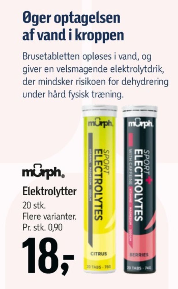 Murph, Træningstilskud