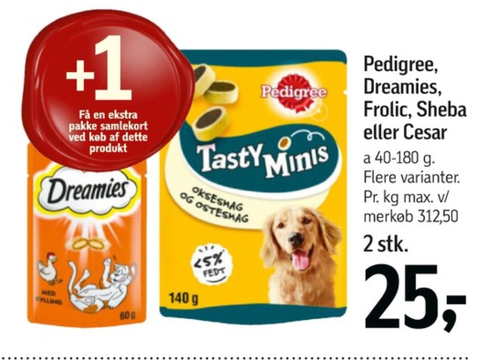 Pedigree Tasty Minis, Hundesnacks