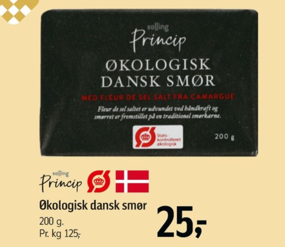 Salling Princip, Smør