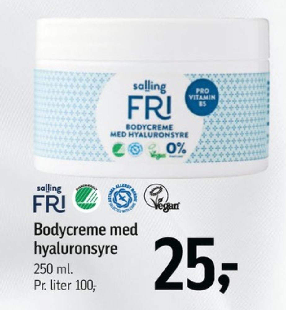 Salling Fri, Bodycreme